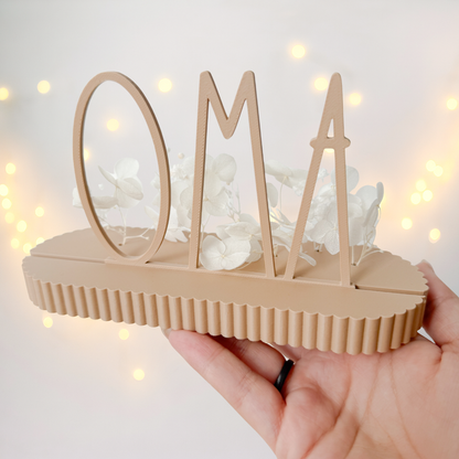 Aufsteller Mama, Oma - 3D Druckdatei