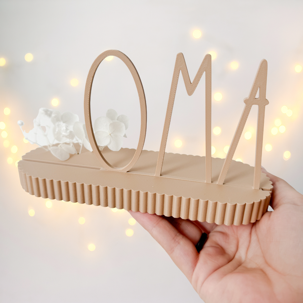 Aufsteller Mama, Oma - 3D Druckdatei