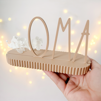 Aufsteller Mama, Oma - 3D Druckdatei