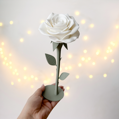 stehende Rose - 3D Druckdatei