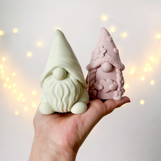 Gnomi und Gnomella - 3D Druckdatei