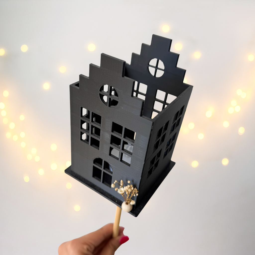 Haus Gartenstecker - 3D Druckdatei