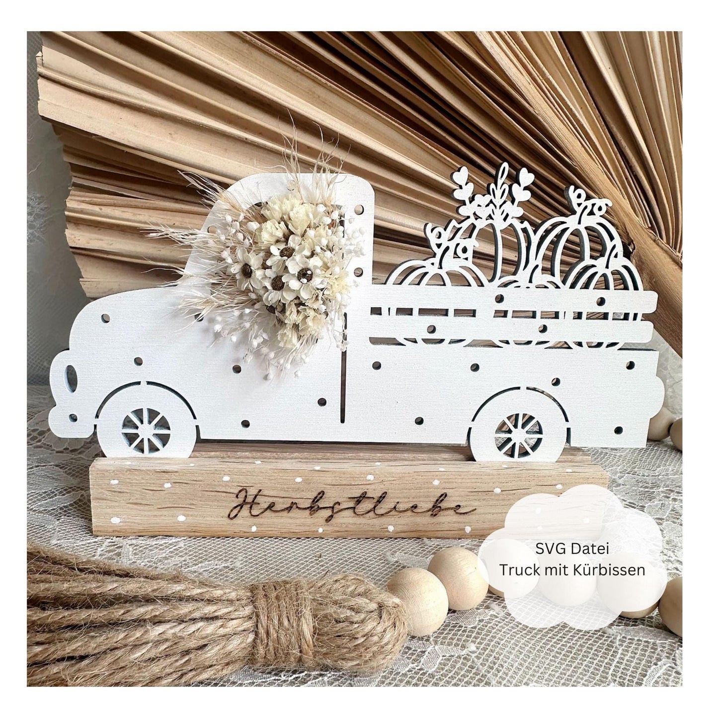 Herbsttruck, geeignet für Klötzchen - Digitale Datei