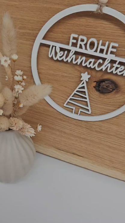 Loop Weihnachten, Winterloop, Winterlandschaft, Waldlandschaft - Laserdatei Weihnachten